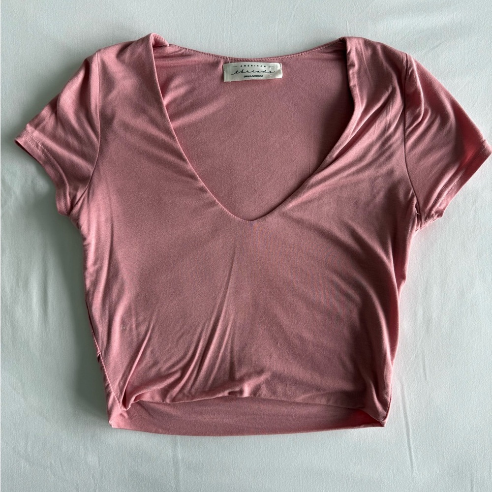 American Threads Crop Top